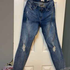 Jessica Simpson distressed jeans